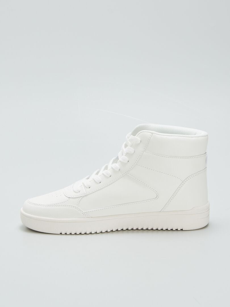Hoge sneakers - wit