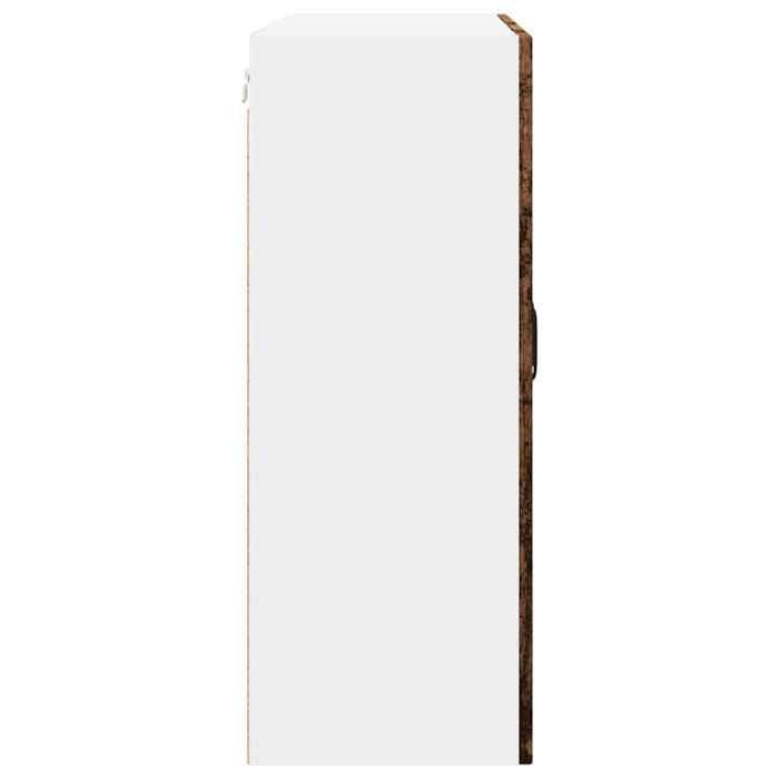 Keukenorganizer 1 stuk - ZENCORE - Opbergkast - met plank - Antiek hout 80x31x80cm LH48640