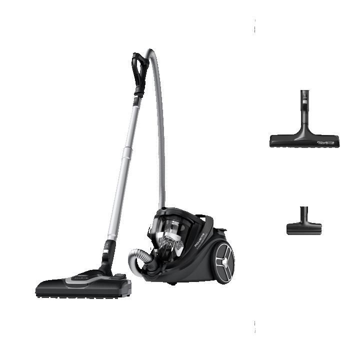 Rowenta Aspirateur sans sac, 59 dB(A), Basse conso, Fabriqué en France RO7935EA