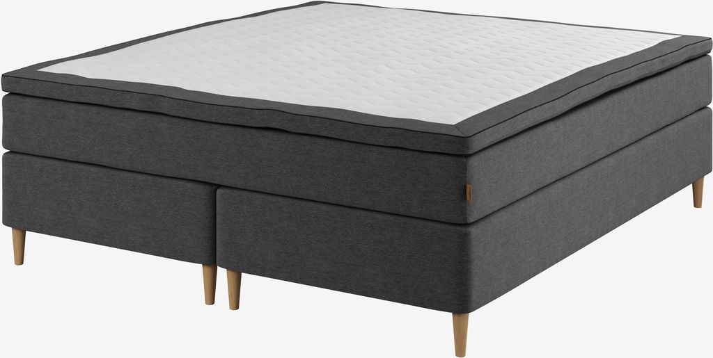 Kontinentālā gulta HEMLA GC75 zelta 150x200 HEMLA GC75 pelēka-40 latekss