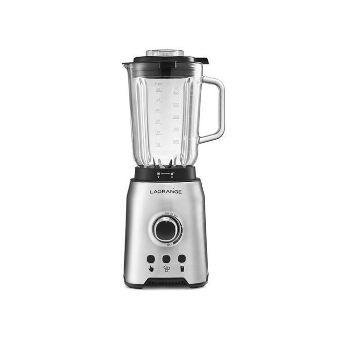 Liquidificador + Moedor de Grãos - Lagrange - 609010 - 1200 Watts - 2 Litros - Aço Inoxidável e Vidro