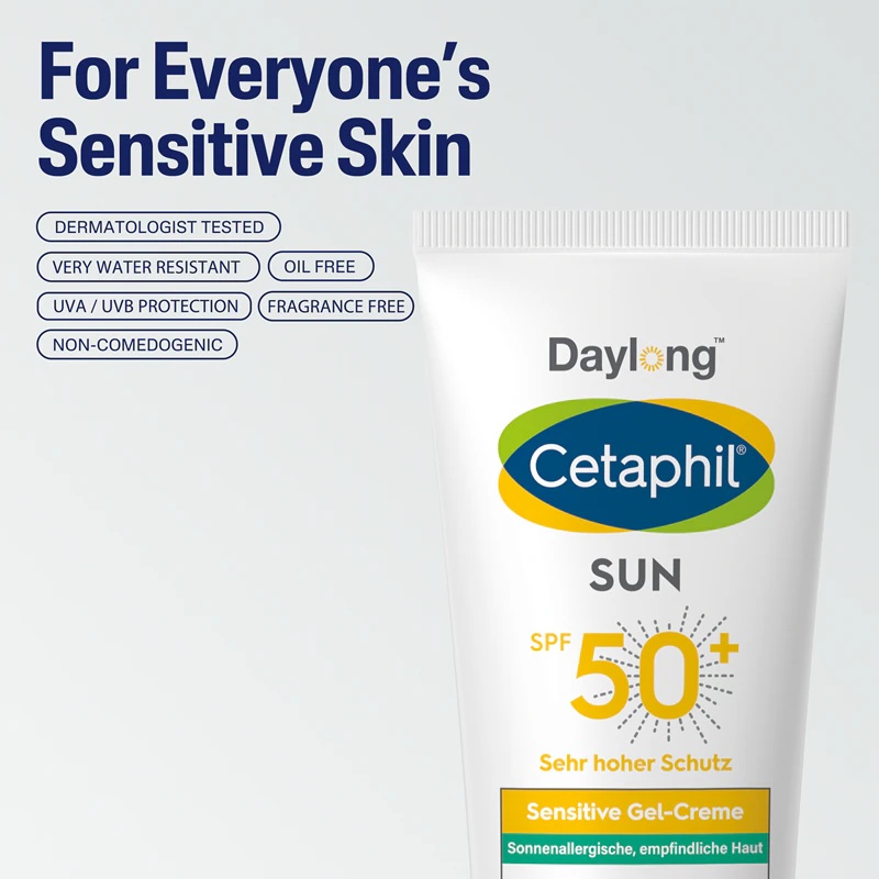 Cetaphil SUN Sensitive gel-krema, lahka zaščitna gel-krema za občutljivo kožo