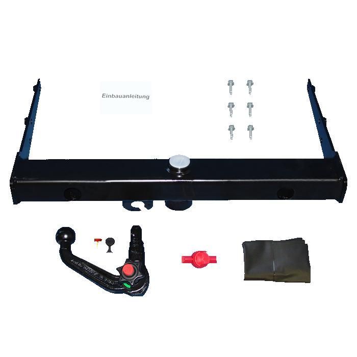 Attelage de remorque - WESTFALIA - Volkswagen MULTIVAN VI - Crochet amovible - Faisceau 7 broches - 2800 kg