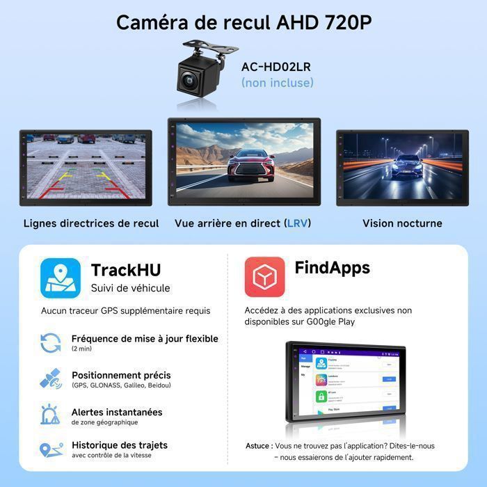 Autoradio ATOTO A5L con touchscreen da 7
