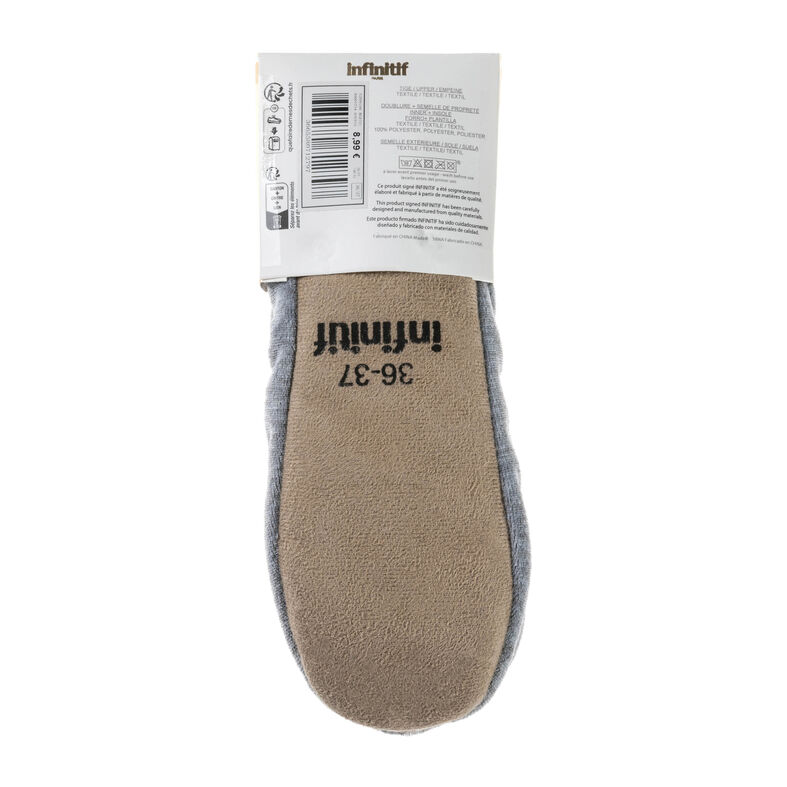 Chaussettes et collants Femme Gris