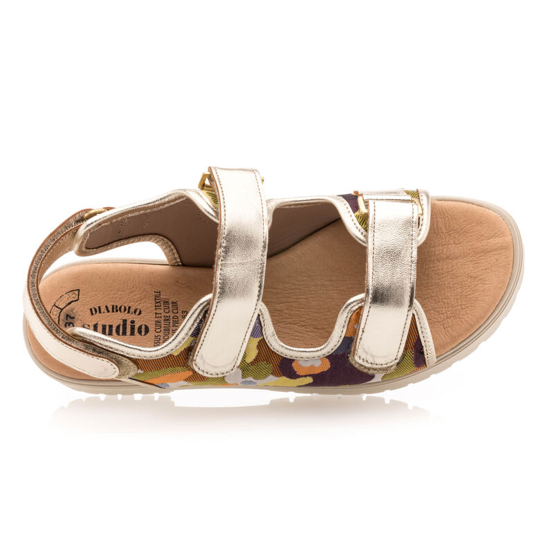 Sandales / nu-pieds Femme Jaune