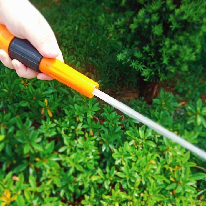 Set of 2 hose nozzles and spray gun attachments, made of ABS plastic, for watering plants and washing cars