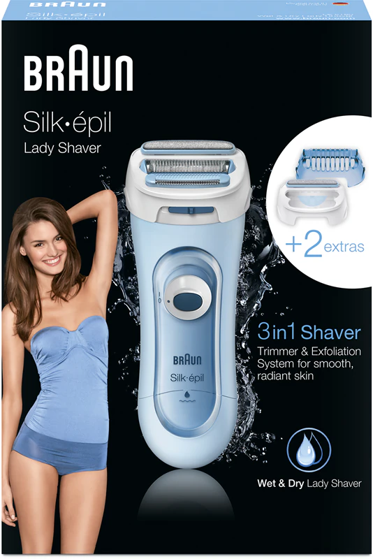 Aparador de pelos feminino Braun Lady Shaver LS5160WD