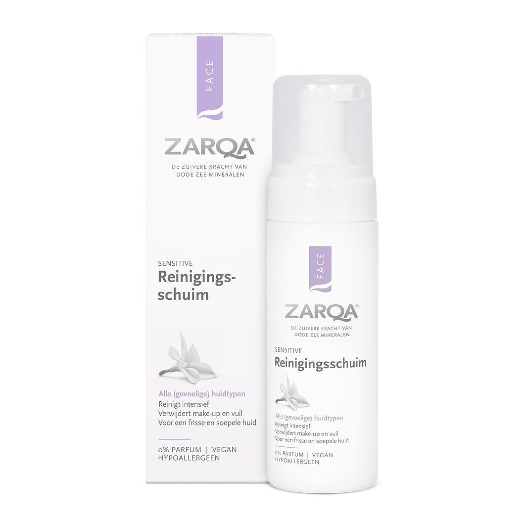 ZARQA Sensitive čistiaca pena na tvár - 150 ml