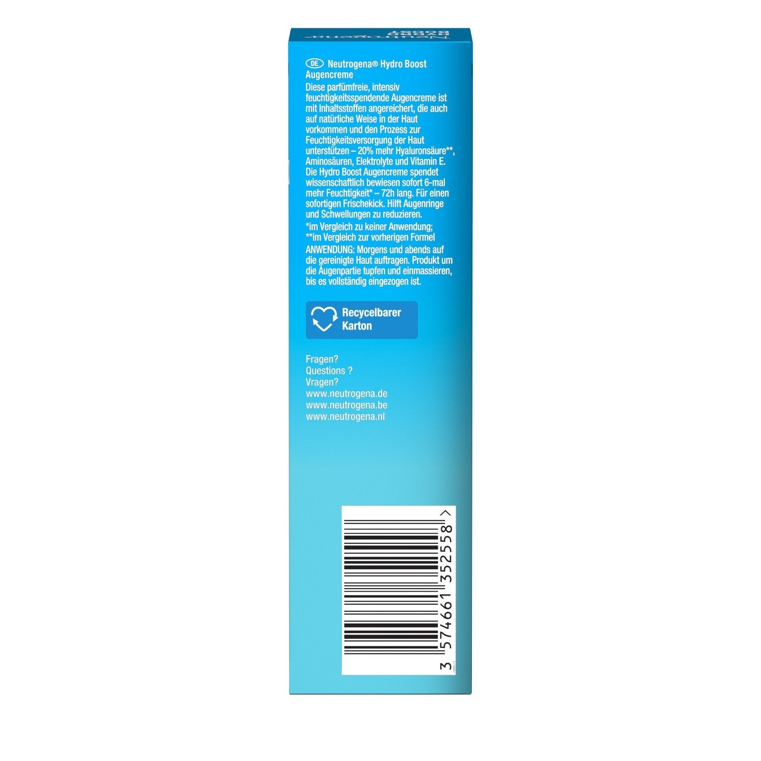 Neutrogena krema za područje oko očiju Hydro Boost - 15 ml