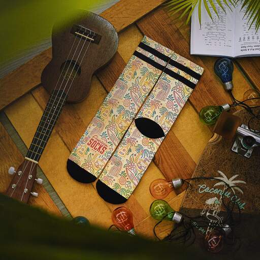 Calcetines American Socks Tropical Vibe Mid High