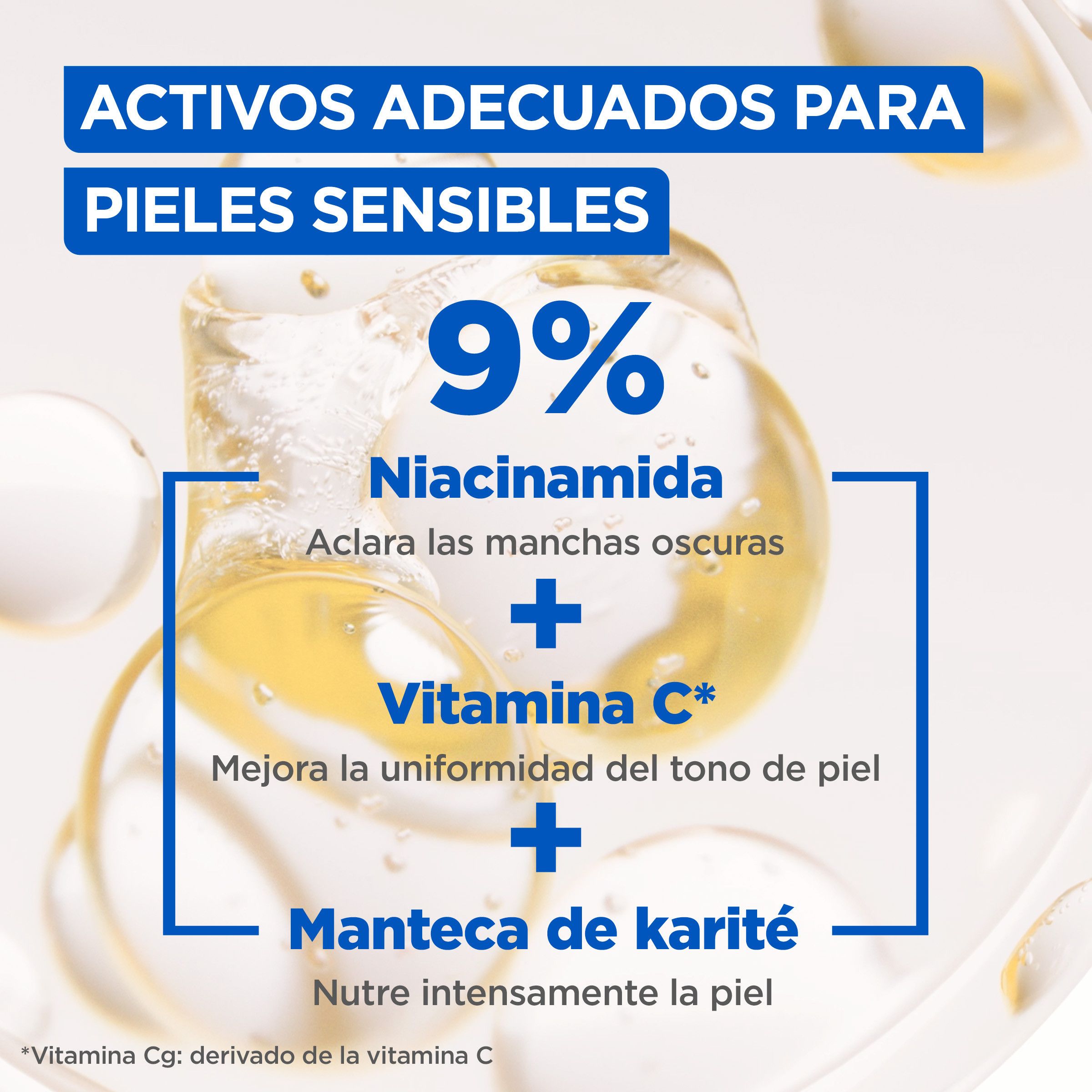 Niacinamid Bright hidratantna krema protiv tamnih fleka Hidratantne kreme za lice iz apoteke