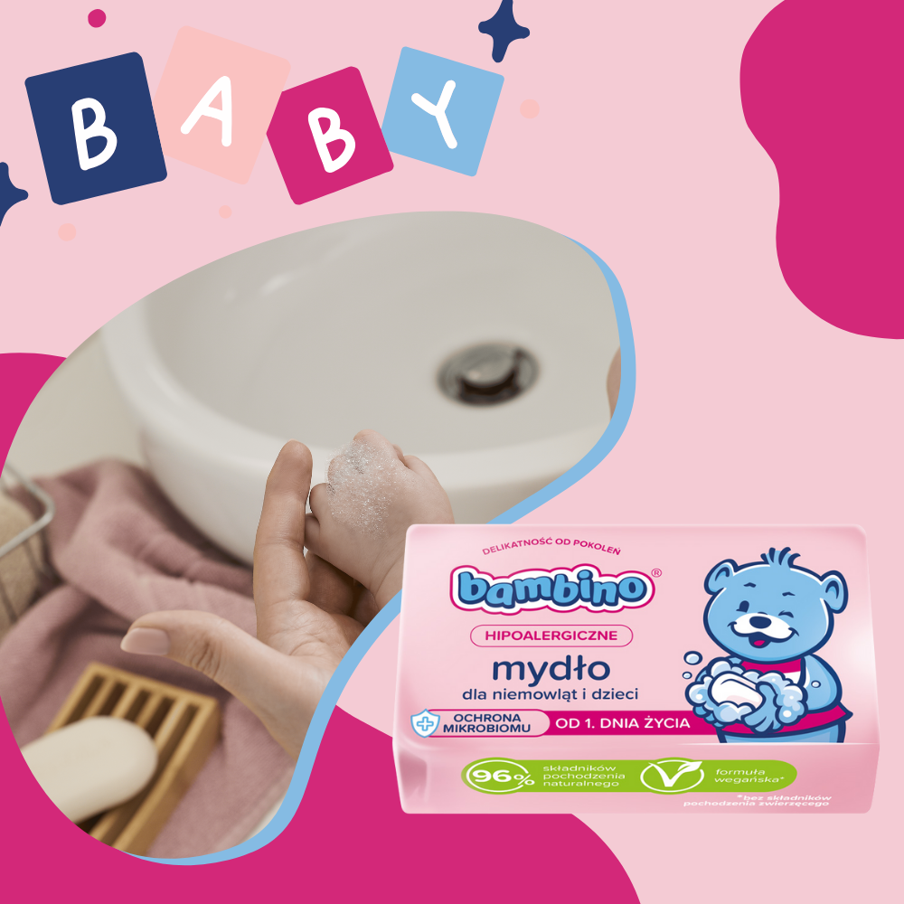 Σαπούνι Bambino με λανολίνη για παιδιά 90g