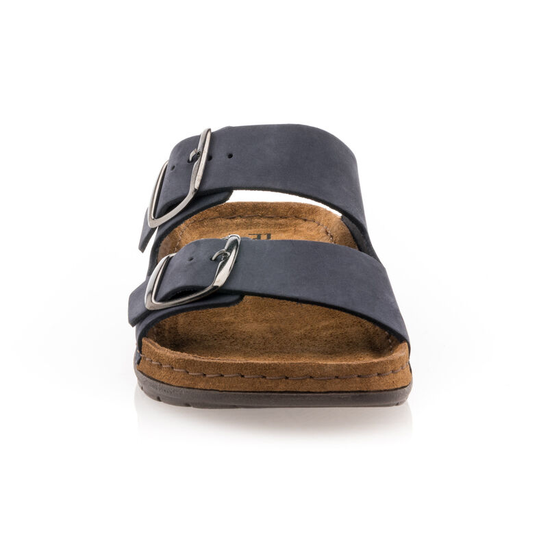 Blauwe sandalen/open teenschoenen voor dames