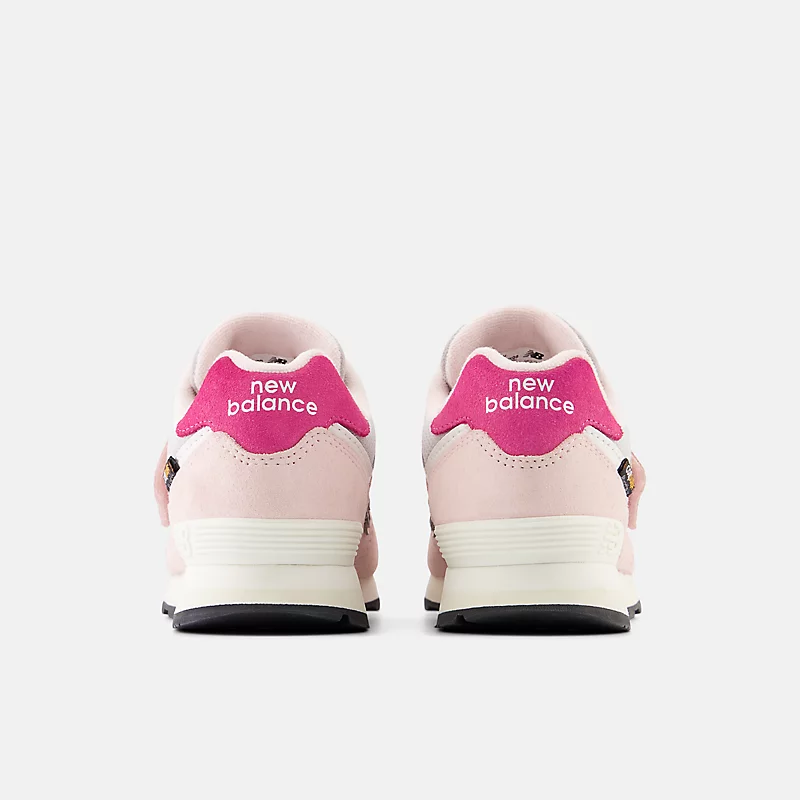 Baby 574 Klettverschluss und Schlaufen - Kristallrosa mit Karnevalsrosa