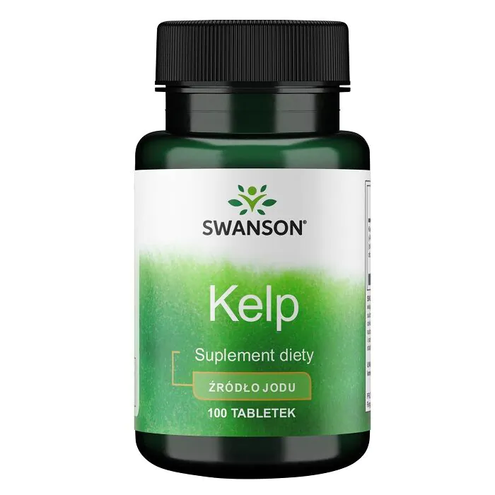 Swanson Kelp Preparat zawierający jod Tabletki