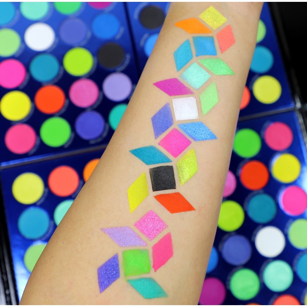 Rude Cosmetics City of Neon Lights 24 Vibrant Pigment & Eyeshadow