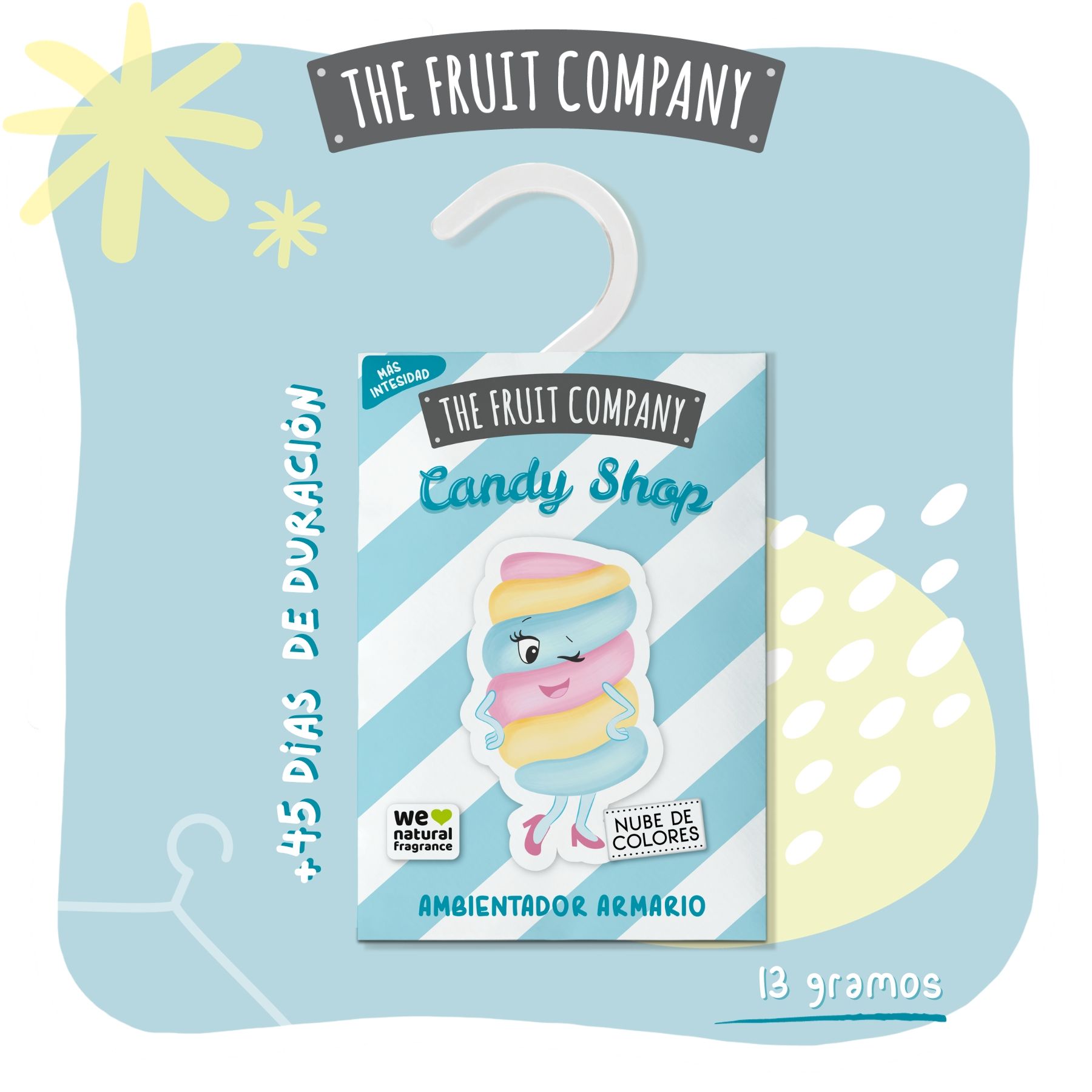 Osvježivač zraka za ormar Candy Shop Cloud of Colors Osvježivači zraka i svijeće