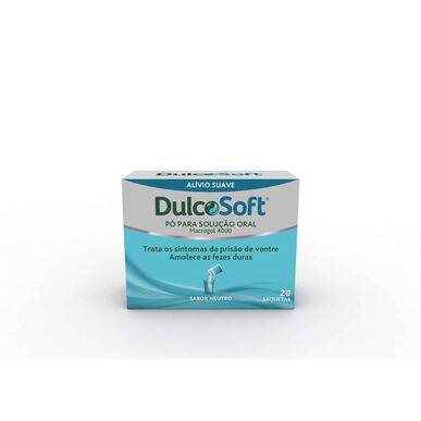 Dulcosoft pulver til oral oppløsning mot forstoppelse, 20 poser.