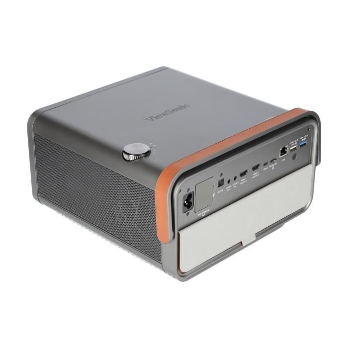 VIEWSONIC X10-4K 4K DLP Projector - LED - 3D - 2400 lumens - 3840 x 2160 - 16:9 - short throw