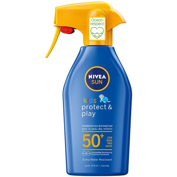 NIVEA Sun Kids Protect & Hydrate SPF50+ saules aizsargsprejs bērniem, 270 ml