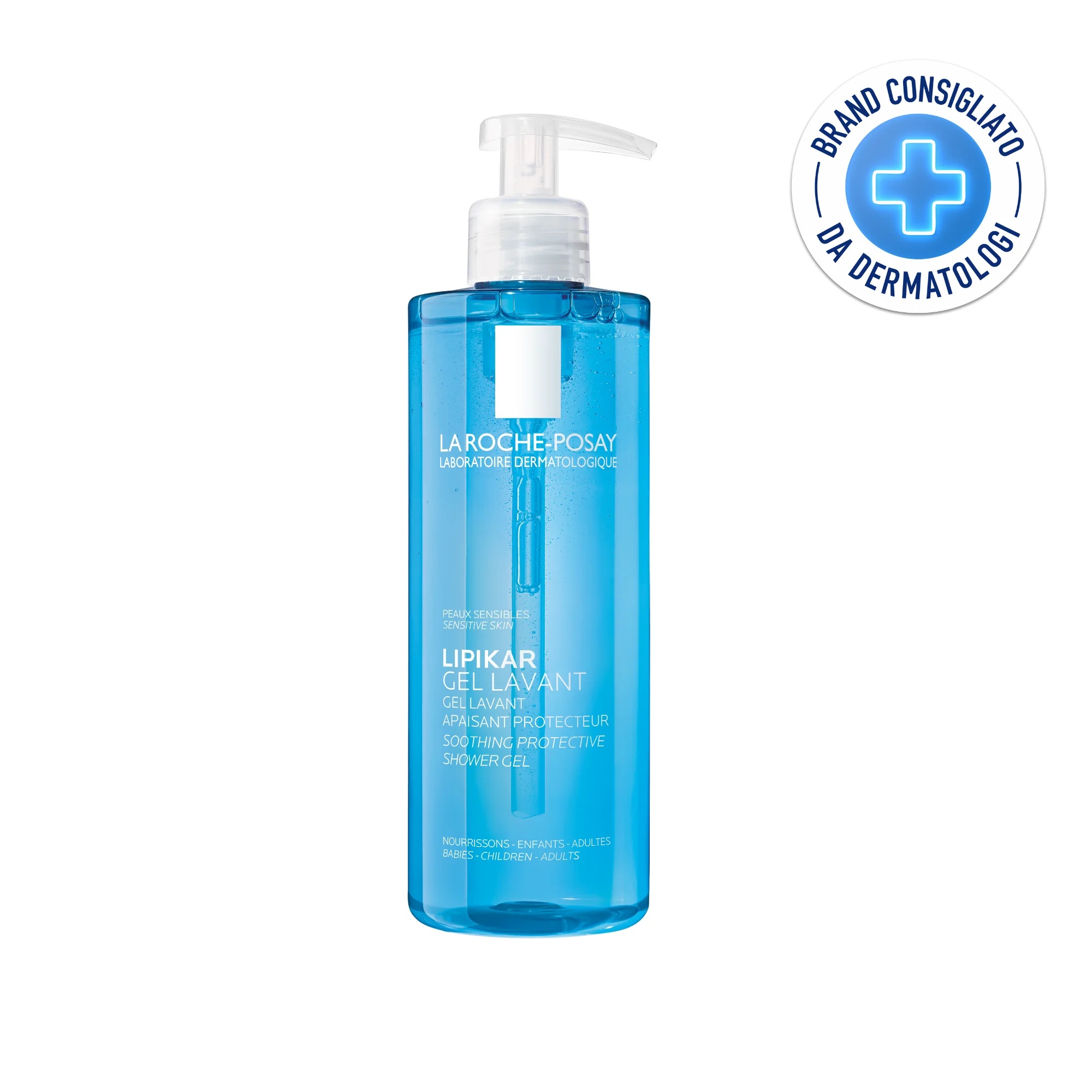 LA ROCHE POSAY La Roche Posay Lipikar Reinigungsgel 400 ml für empfindliche und trockene Haut