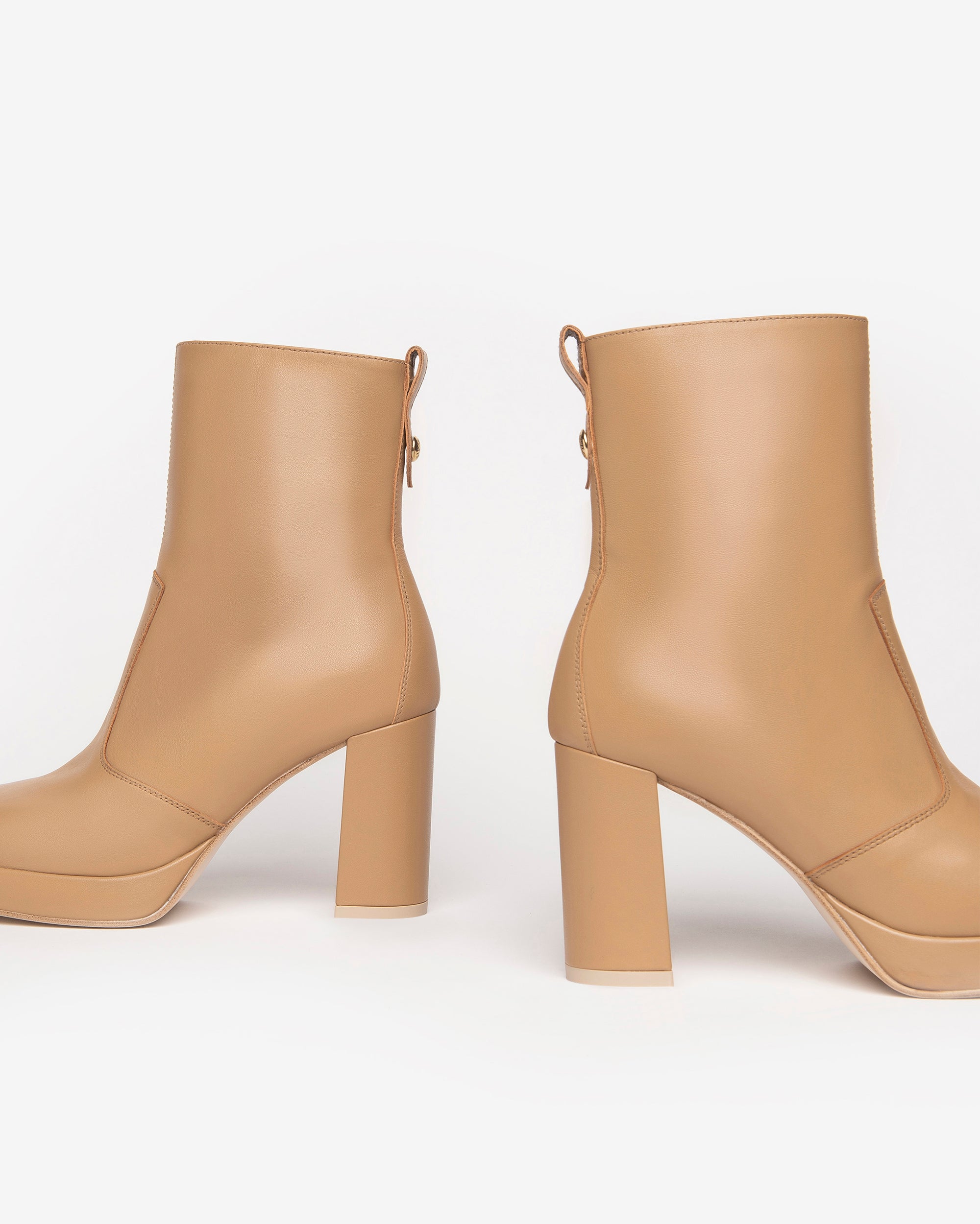  Damen-Ankle-Boots aus Leder