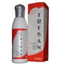 Shampoo de enxofre DORSAN Trysan para cabelos oleosos 125 ml