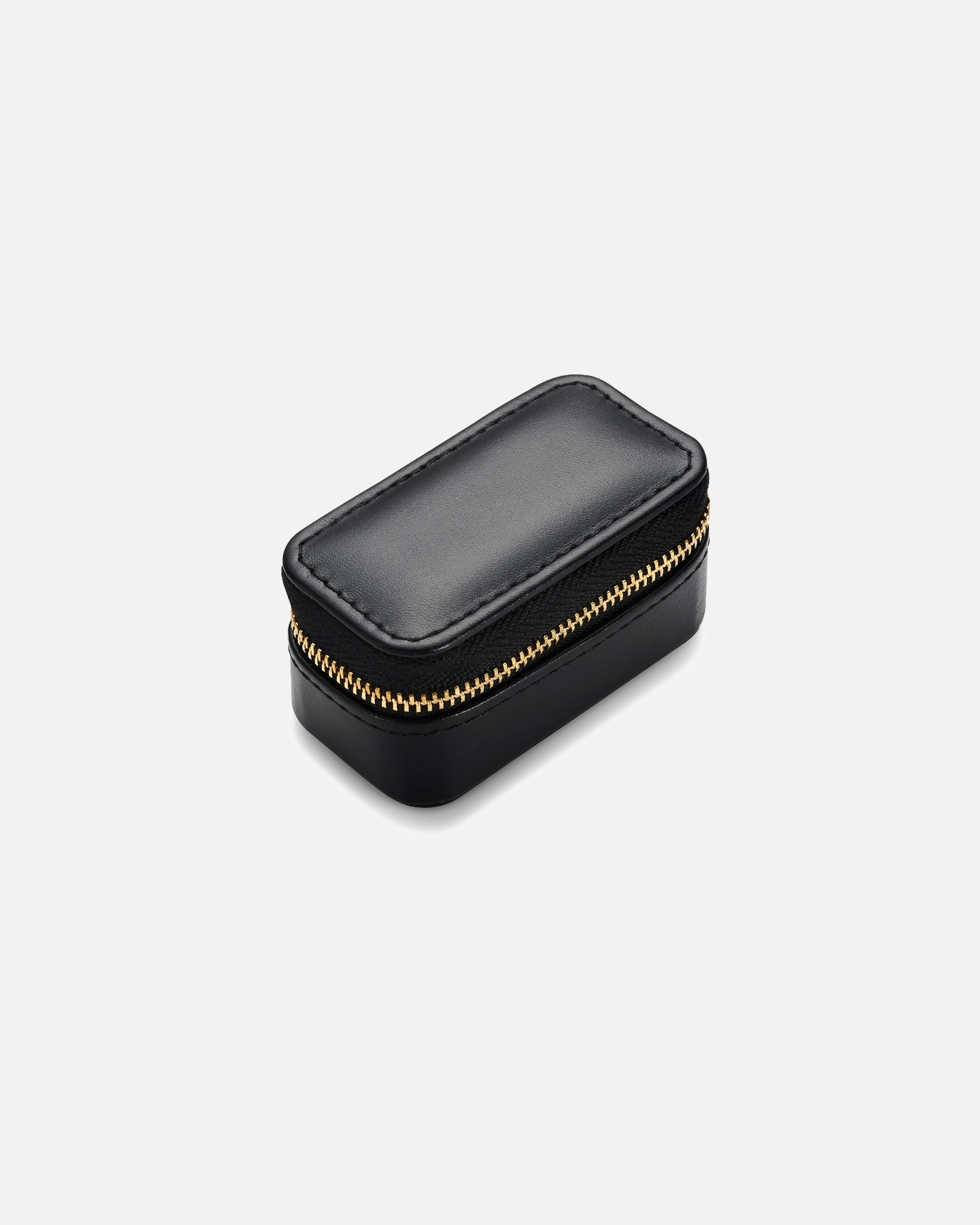 Bolsa de viagem Glanzstücke Munich em couro sintético preto - 8,5 cm