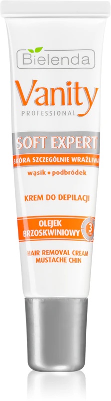 Krema za odstranjevanje dlak na obrazu Bielenda Vanity Soft Expert