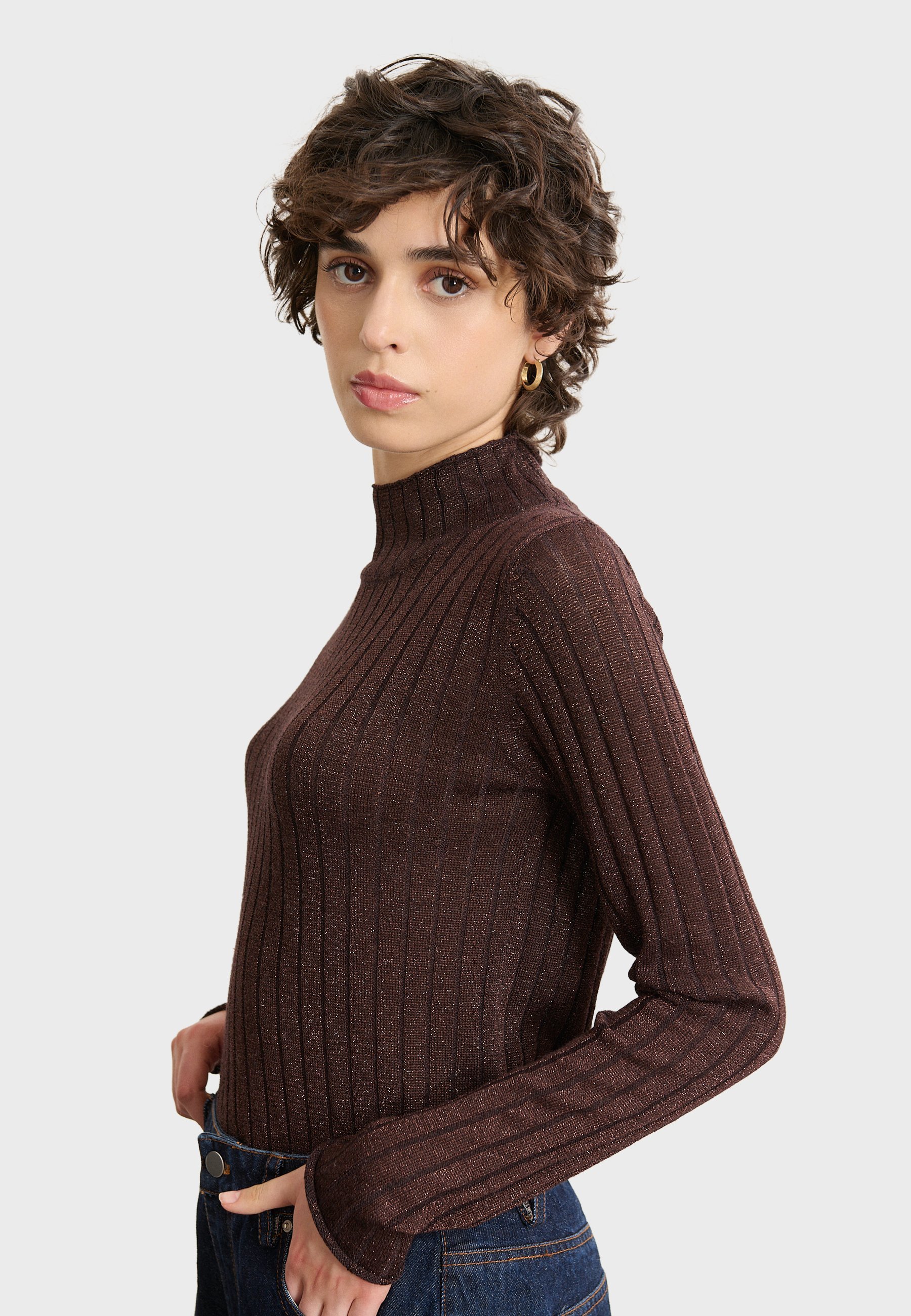 Garance Paris PISTACHE - Trui - donkerbruin