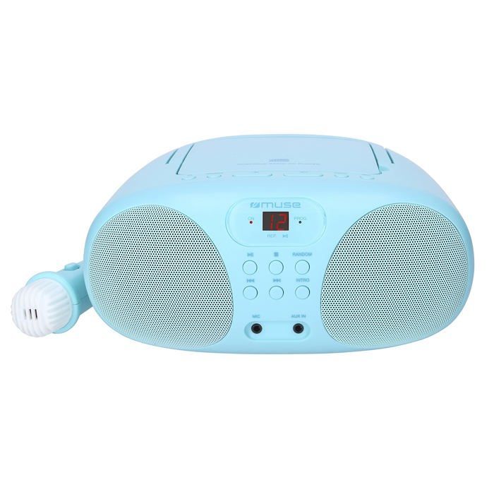 Radio CD - Muse - MD-203 KB - Portable - FM - Lecteur CD avec répétition