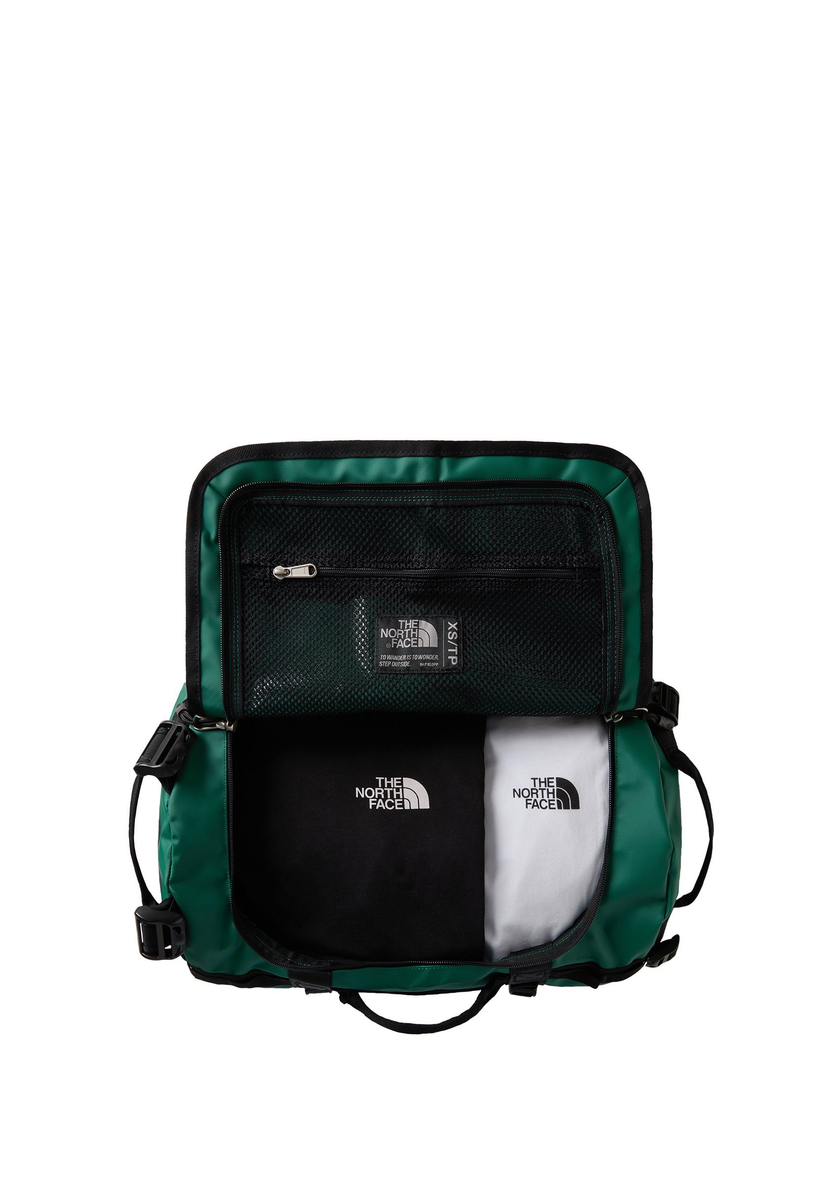 The North Face BASE CAMP DUFFEL - XS - Reistas - evergreen tnf zwart