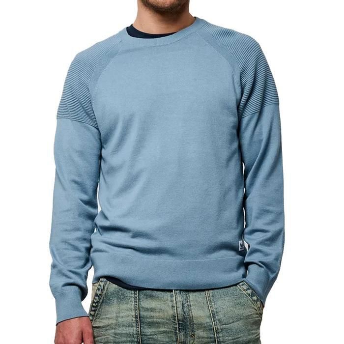 Kaporal Men's Blue Layer Sweater