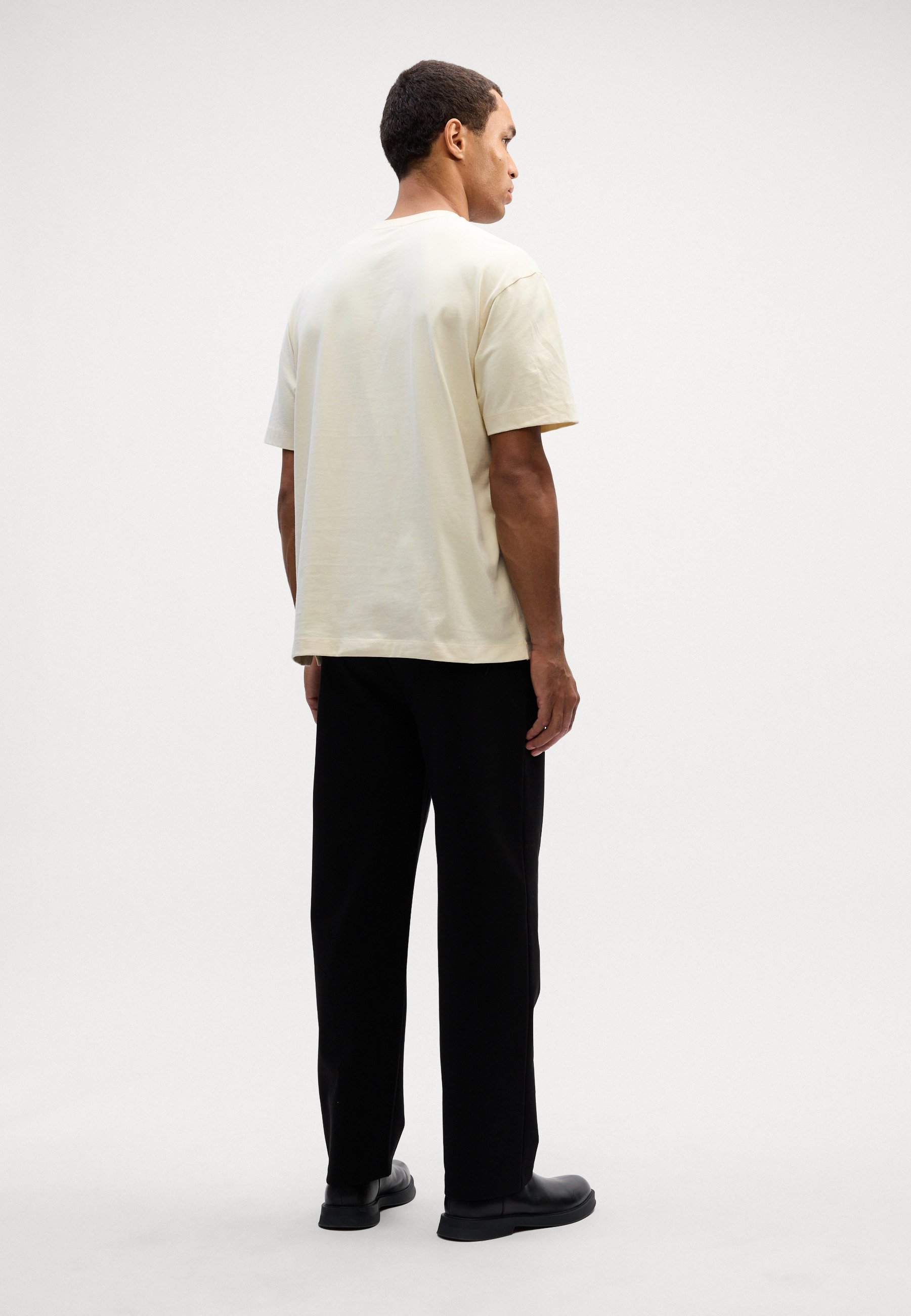 BOSS TAMES - T-shirt basic - bianca aperta