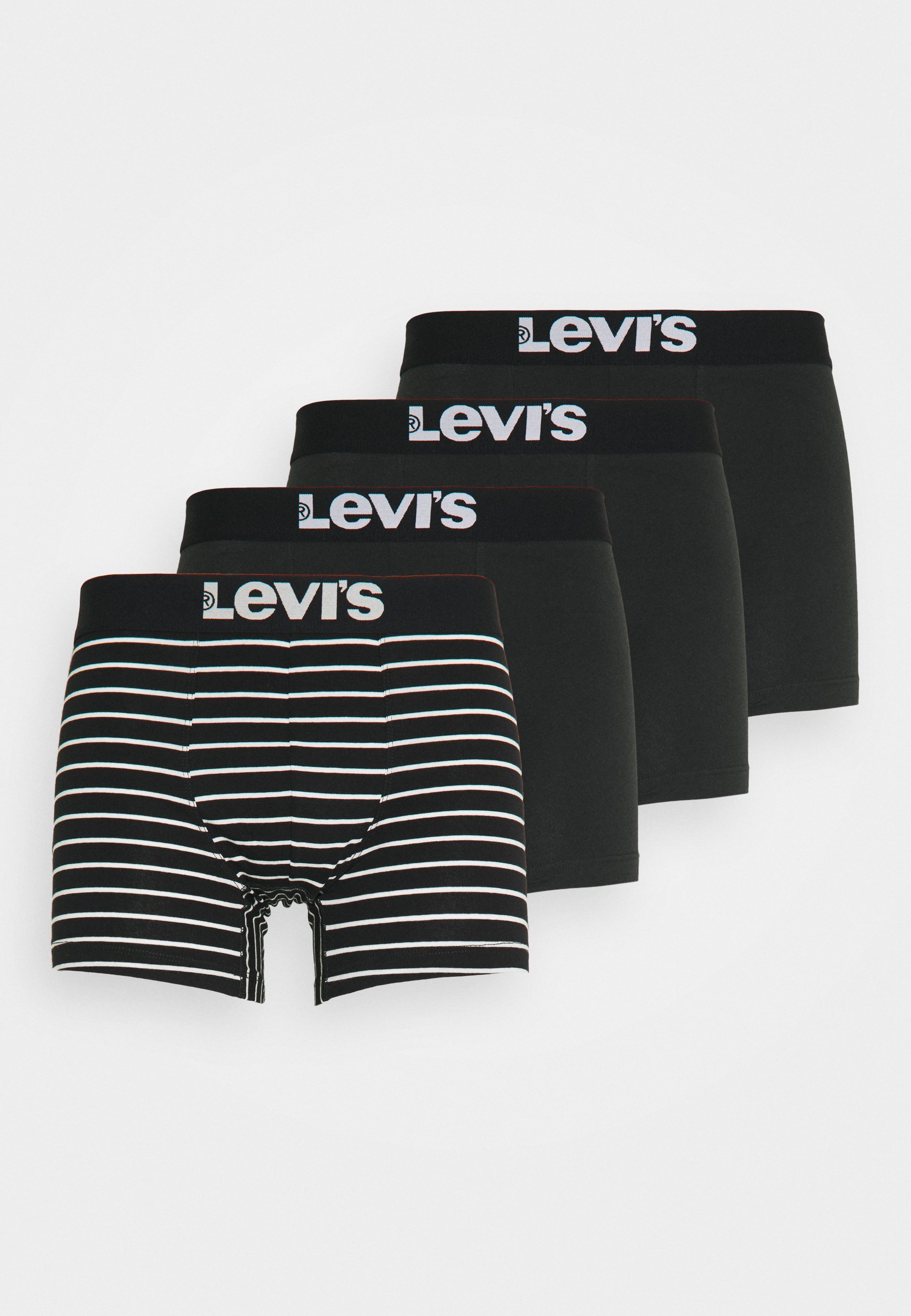 Levi's® Herren Solid Basic Vintage 4er-Pack - Badehosen - Schwarz/Weiß