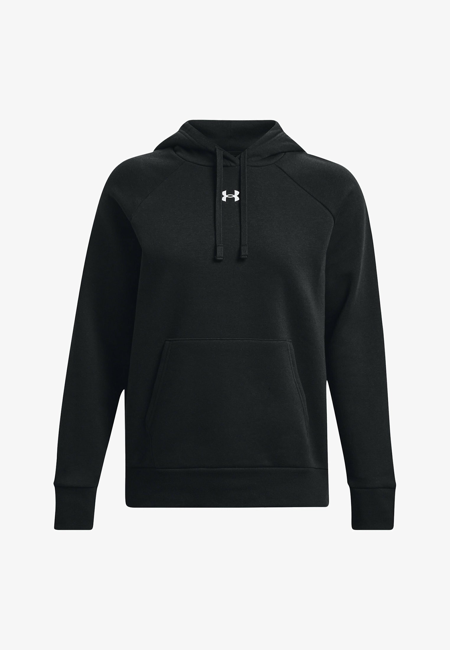 Under Armour RIVAL FLEECE - Bluza z kapturem - czarna