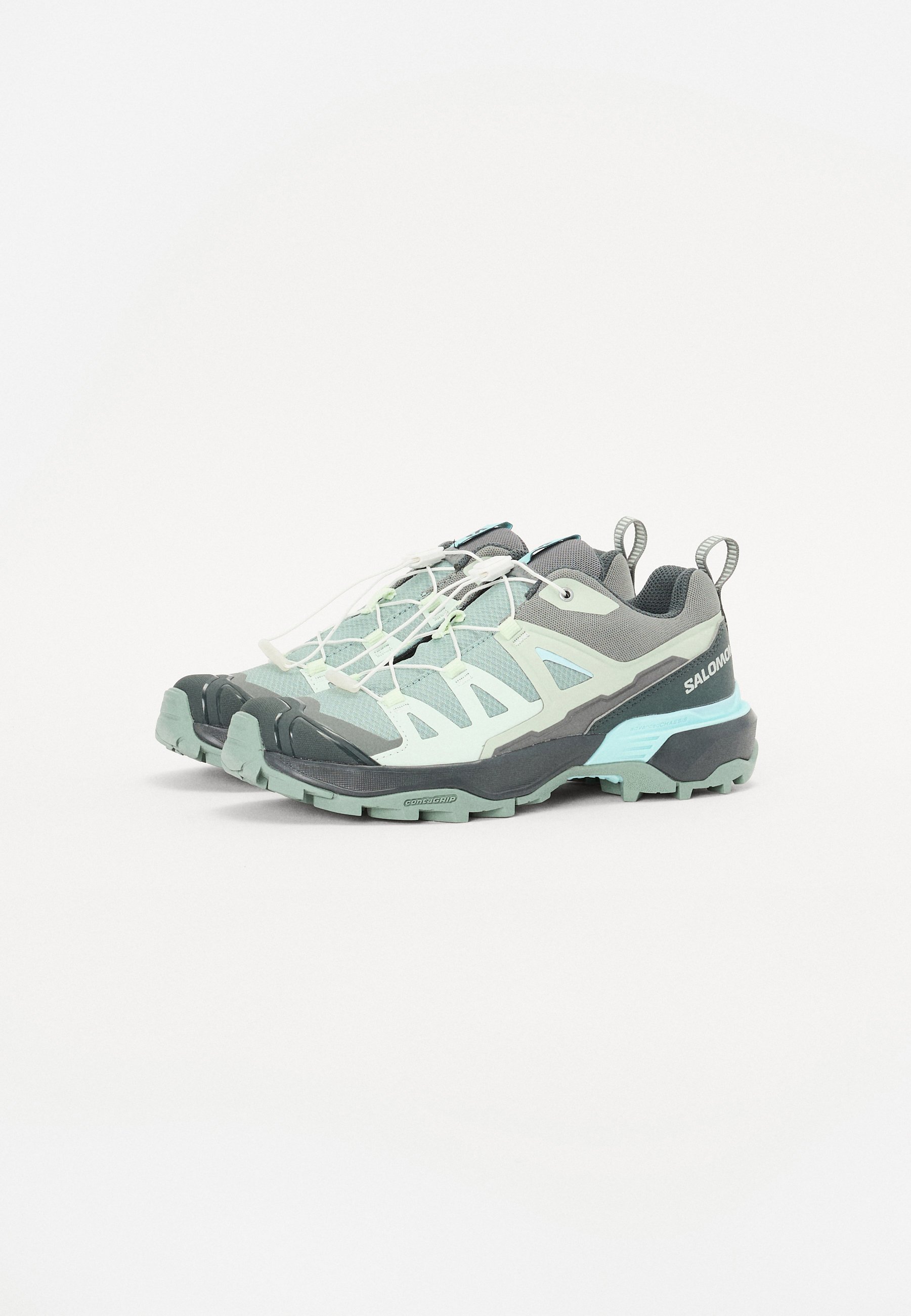 Salomon X ULTRA 360 - Scarpe da trekking - green milieu/urban chic/clearly aqua