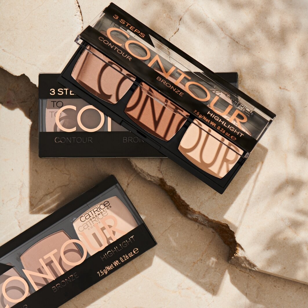 Catrice 3 Steps To Contour Palette palette contouring 010 Allrounder