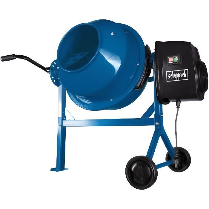 Betonmixer - SCHEPPACH - MIX65 - trommel 63L - elektromotor 220W