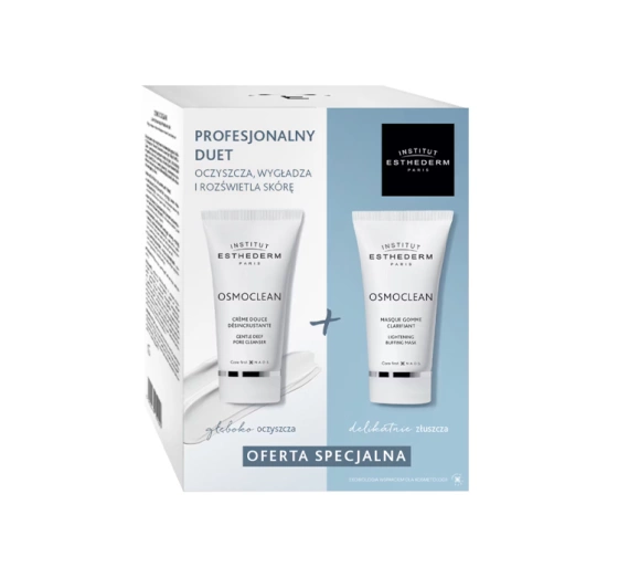 Institut Esthederm Osmoclean zestaw kosmetyków krem oczyszczający   maska złuszczająca