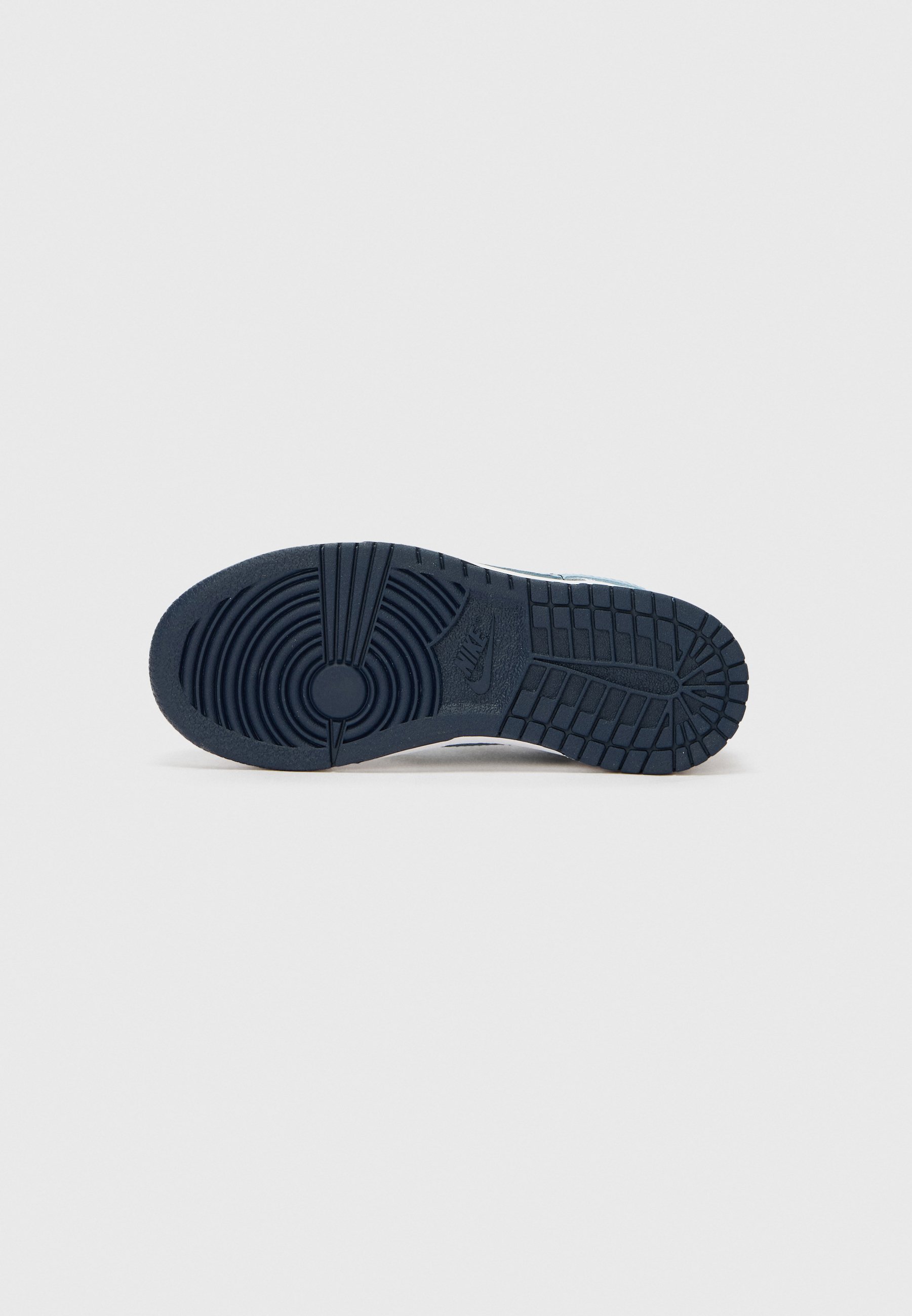 Nike Sportswear DUNK LOW UNISEX - Hoge sneakers - wit/licht wapenblauw/diep koningsblauw/obsidiaan