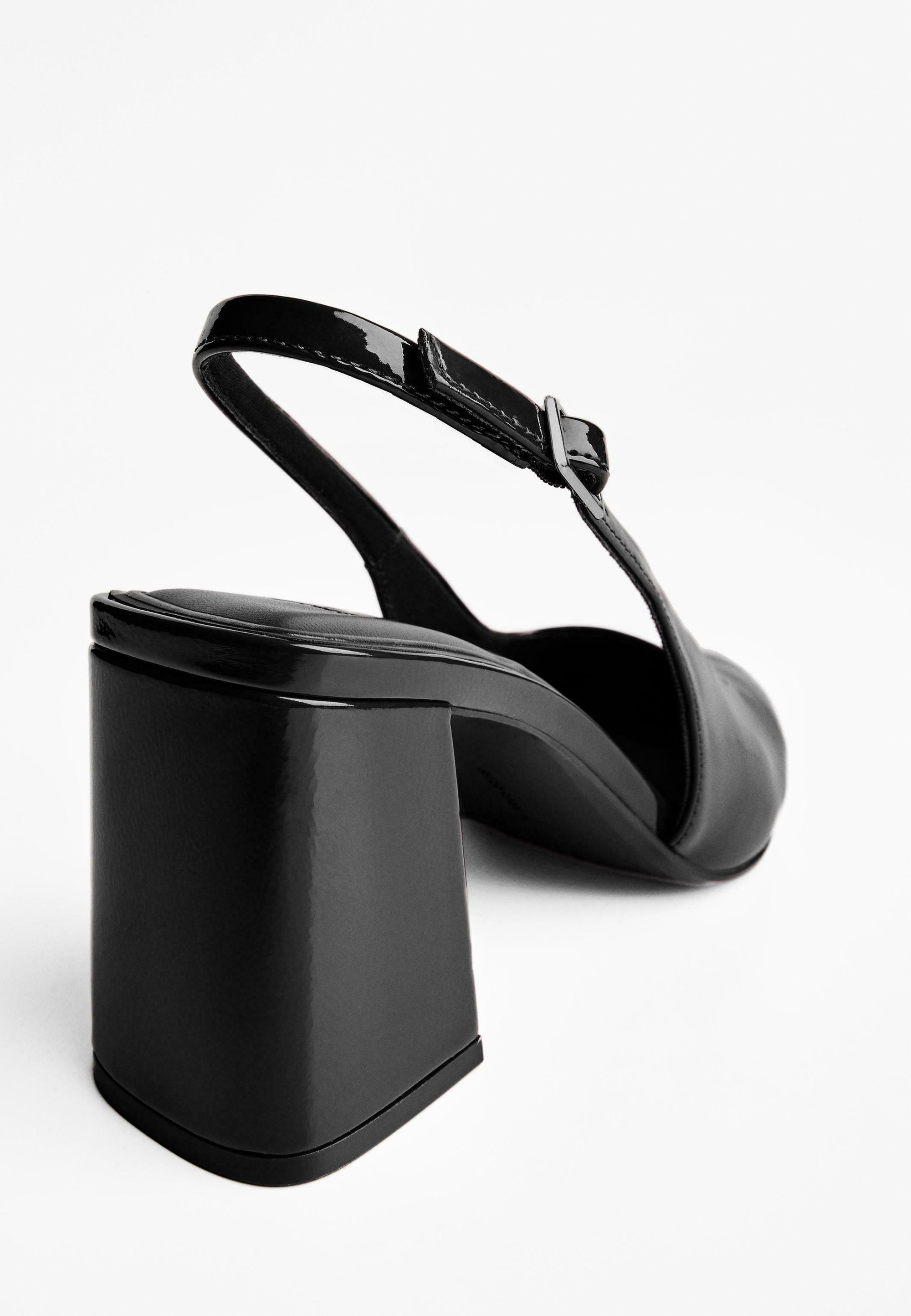 Bershka BLOCK HEEL - Tacchi alti - neri