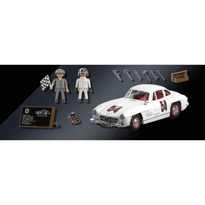 PLAYMOBIL 70922 Mercedes-Benz 300 SL, Classic cars, Adulte, Voiture de collection