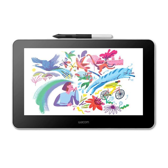 Digitalizador - Wacom - Wacom One 12 - Tela LCD - Eletromagnético - Com fio - USB-C