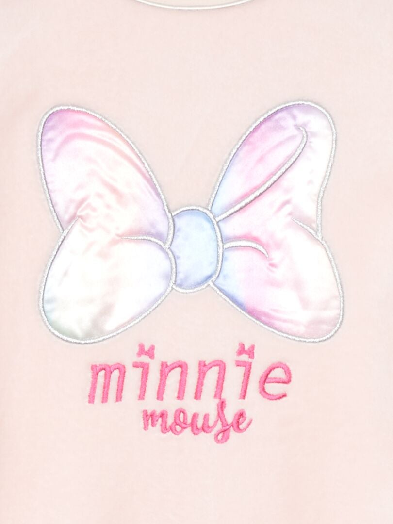 Minnie Mouse fleece sweatshirt - ROZE