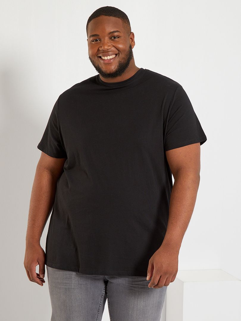 Camiseta 100% algodão - Preta