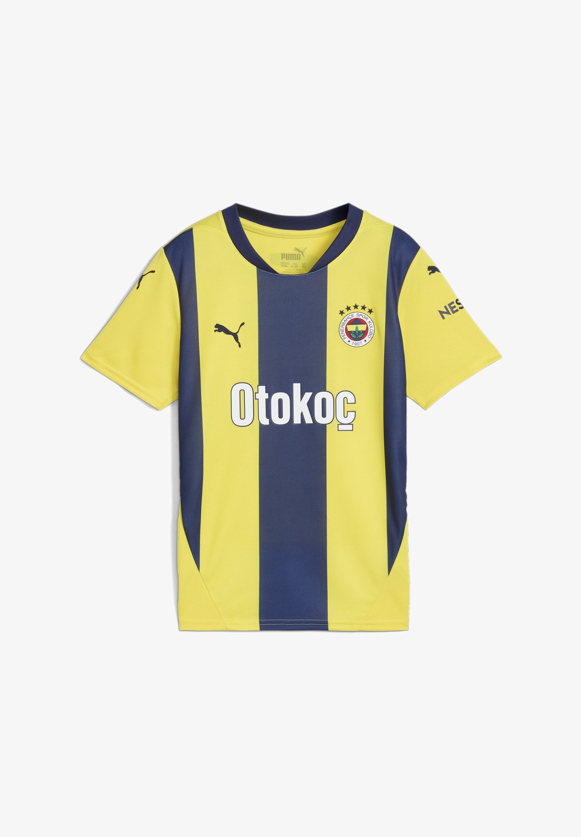 Camiseta esportiva Puma FENERBAHÇE SK - amarelo velocidade azul violeta