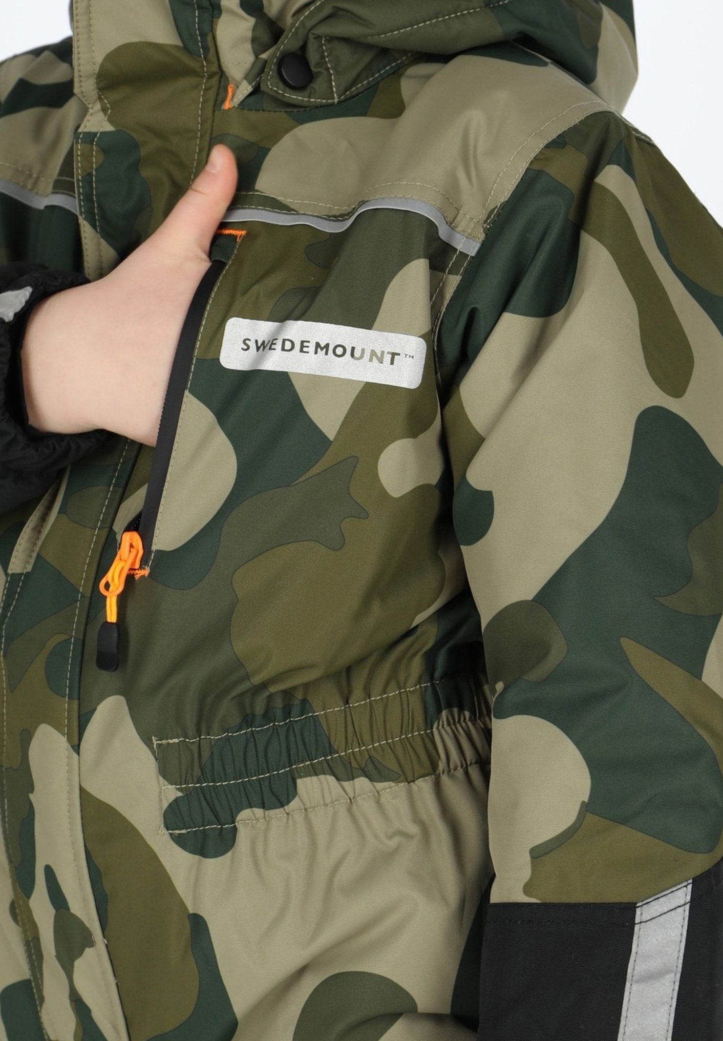 Combinaison de ski Swedemount NARVIK OVERALL 2.0 JR - camouflage olive