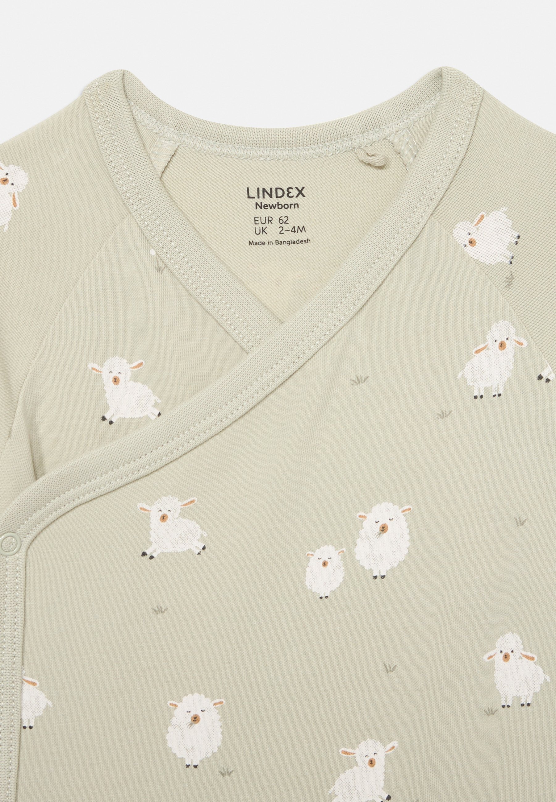 Lindex SZALIK UNISEX KOMPLET - Body - jasnozielony